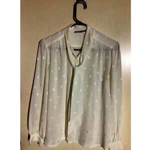 Adolfo Women Dress Blouse size M